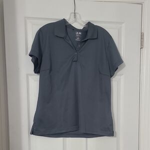 Women’s Slate Dri Fit Gray Polo Top